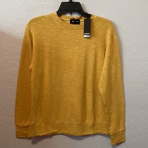 $134 MONROW SUPER SOFT BOYFRIEND SWEATER | XS